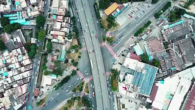 广州城中村桥梁航拍视频的预览图